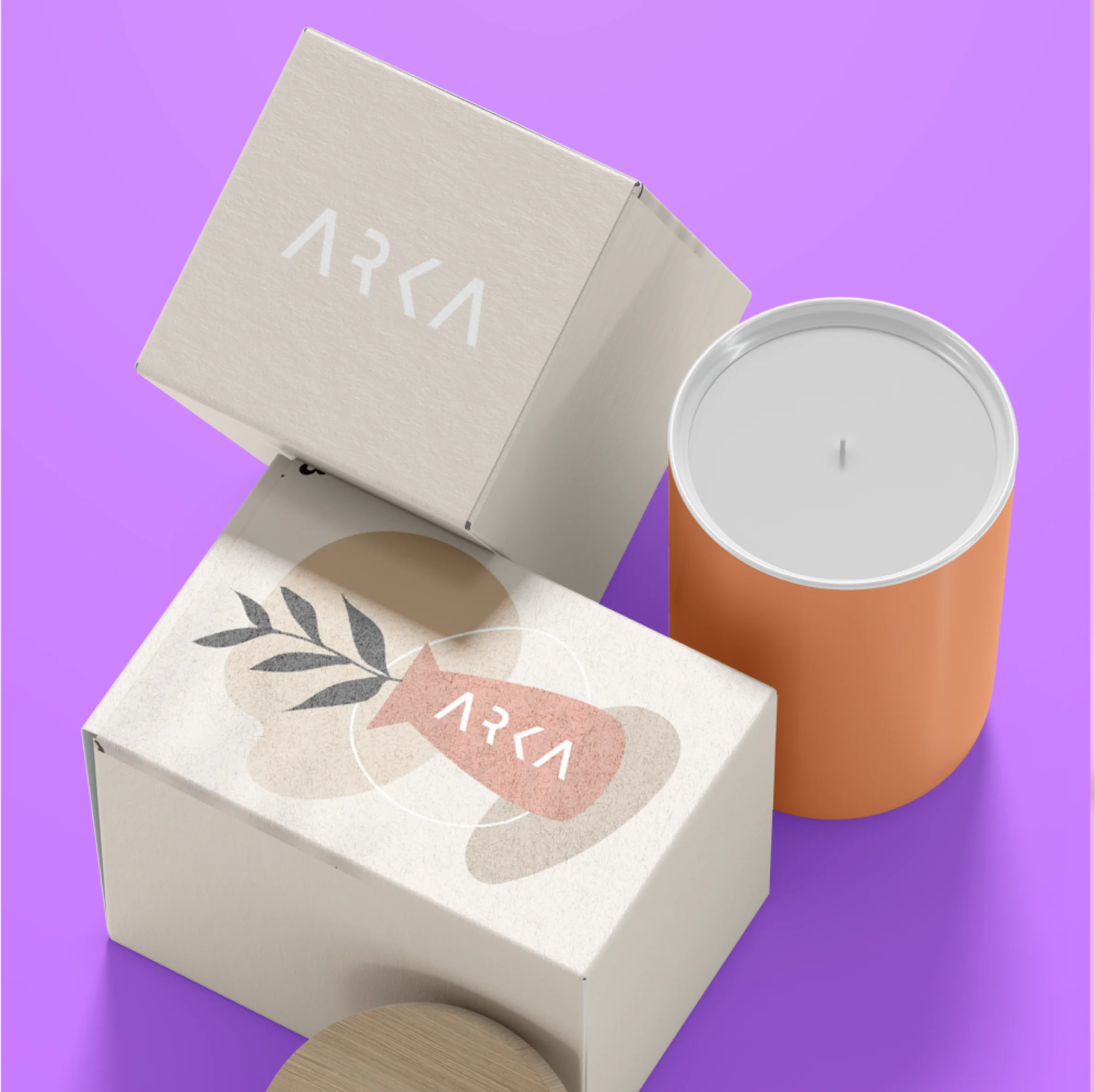 Custom Candle Boxes / 5 units