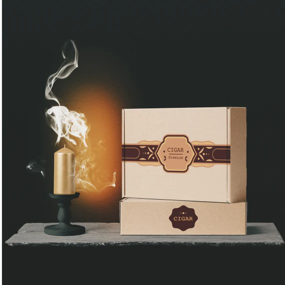 Custom Cigar Boxes / Outside printing / 500 units - Image 2