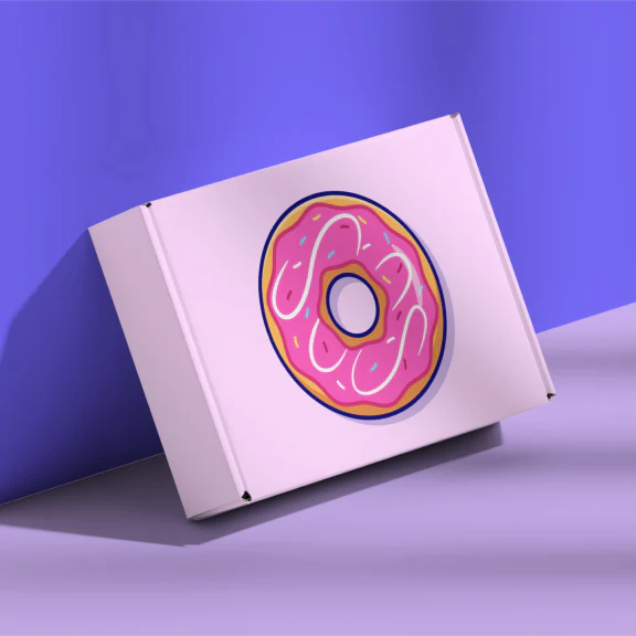Custom Donut Boxes / Outside printing - Image 2