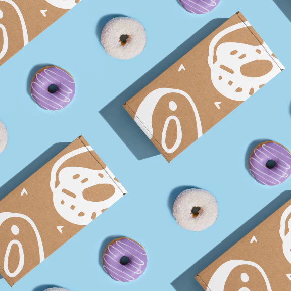 Custom Donut Boxes / Outside printing / 5000 units - Image 3