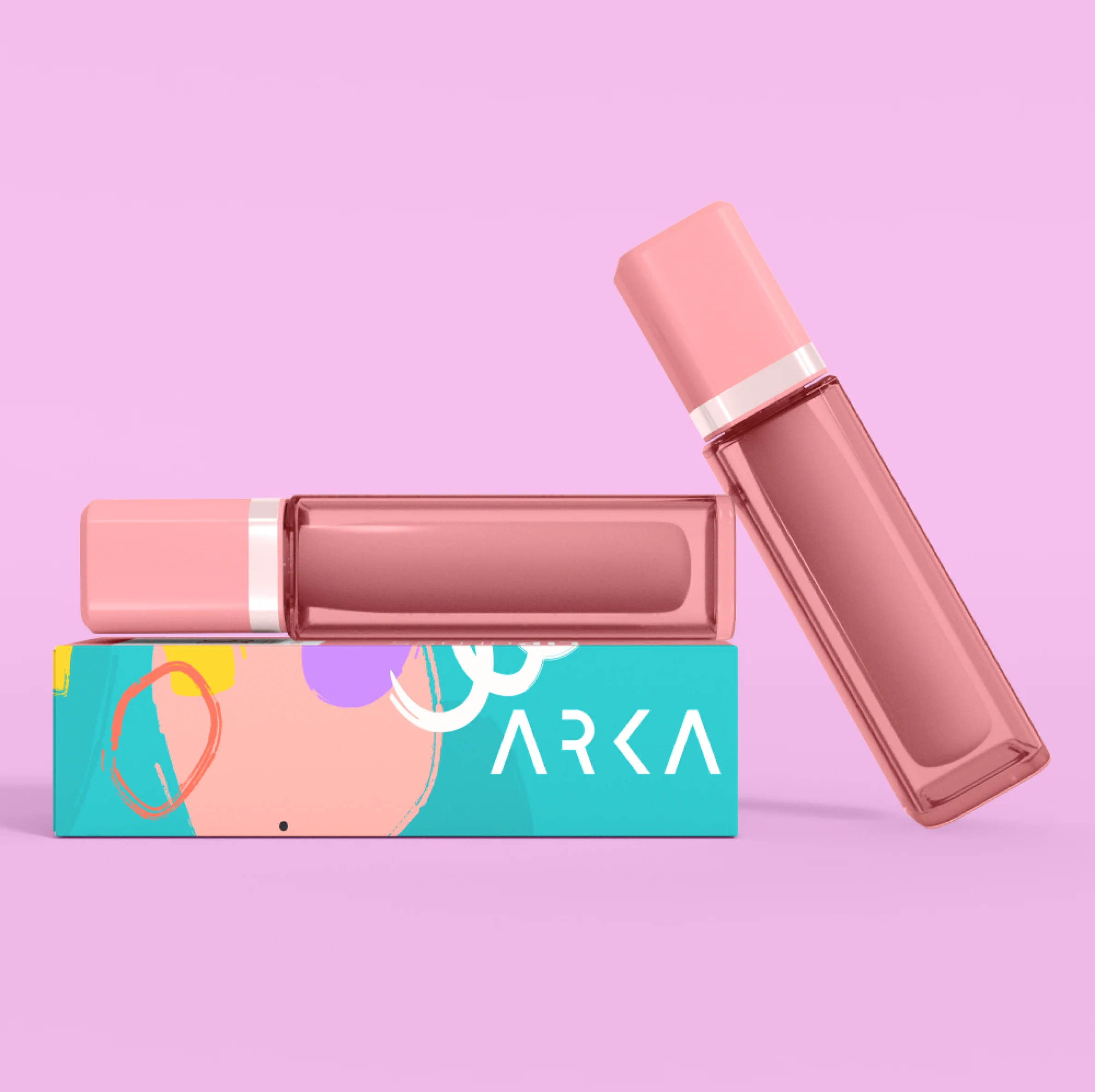Custom Lip Gloss Boxes / 50 units
