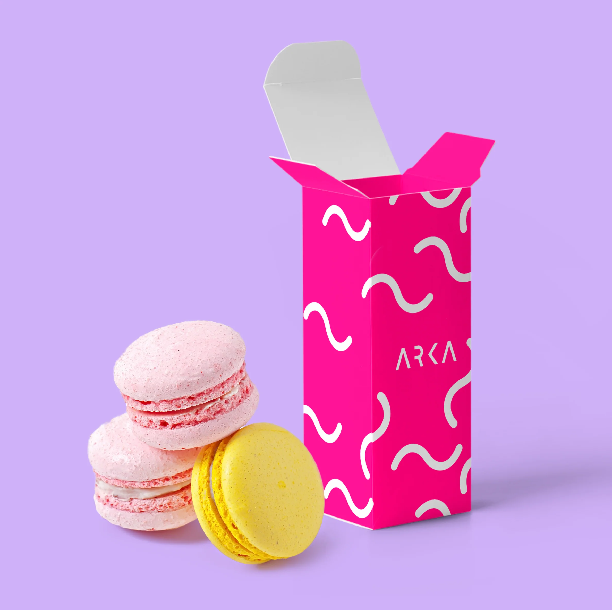 Custom Macaron Boxes / 50 units