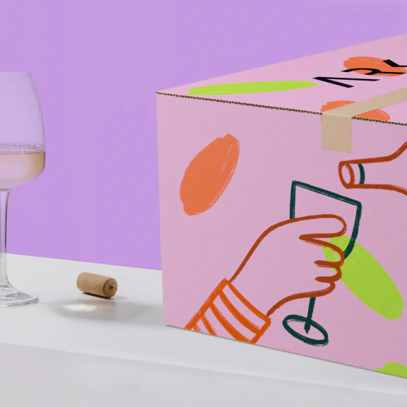 Custom Wine Boxes / Outside printing / 25 units - Image 2
